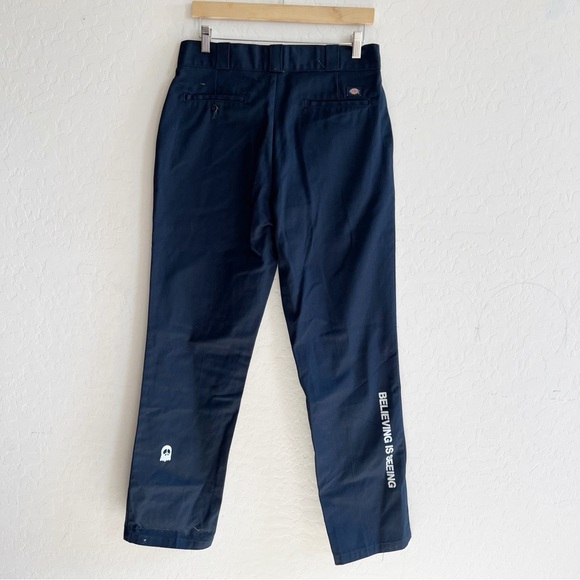 Lonely Ghost x Dickies Dark Blue Work Pants - Picture 2 of 8